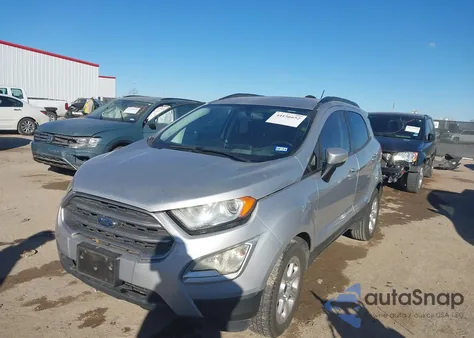 2018 Ford Ecosport Se from USA, damaged, VIN MAJ3P1TEXJC241625